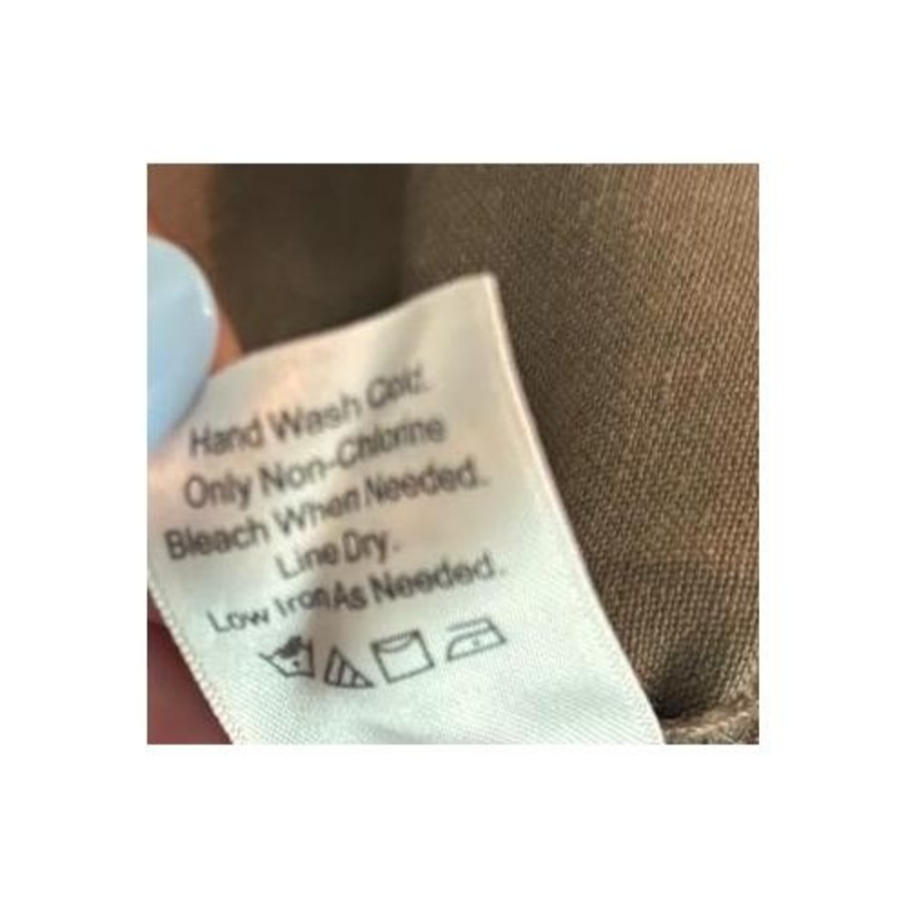 Coldwater Creek Capri Womens Size P6 Brown Linen Rayon Drawstring Casual Relaxed - Picture 8 of 12
